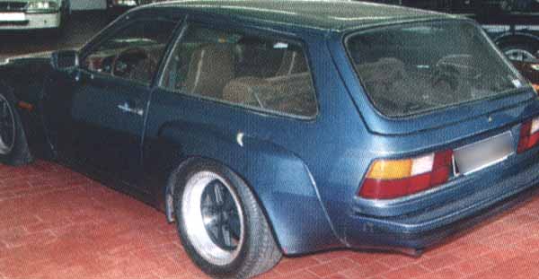 Here's a photo Arne sent me of a 924 Turbo Shooting Brake Estate Wagon